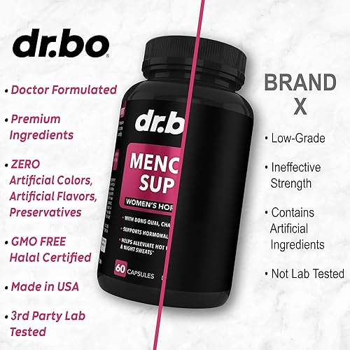 Miniatura 9 de Suplementos para la menopausia para mujeres, píldoras de apoyo  Alivio natural de la menopausia para sofocos, sudores nocturnos y cambios de humor