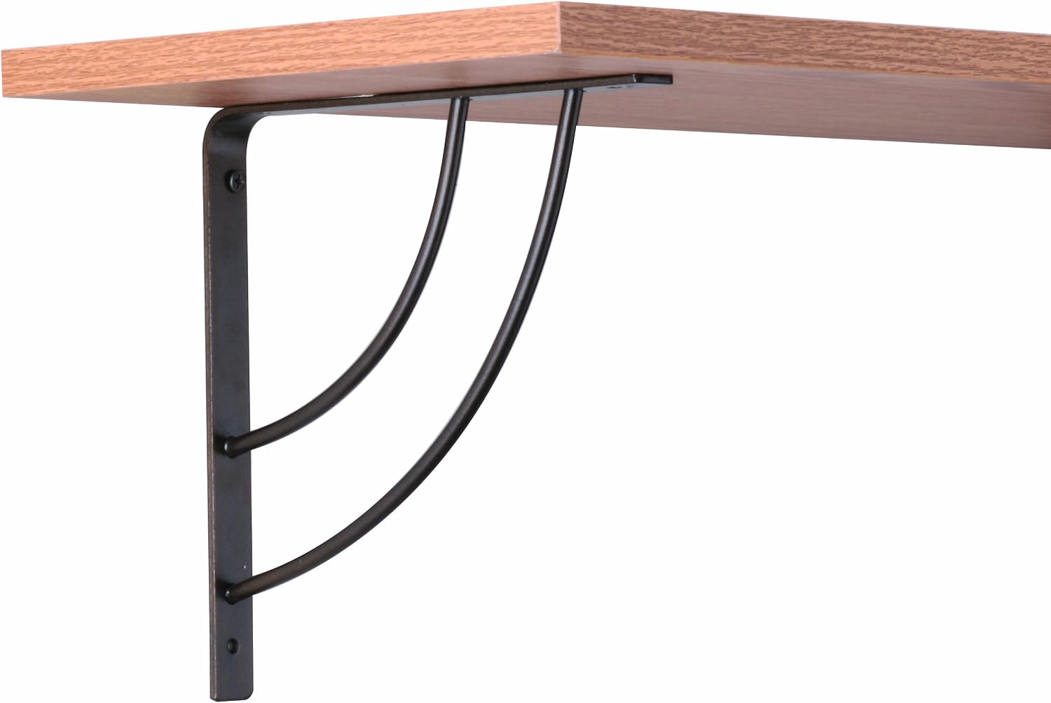 John Sterling Milano Style Decorative Shelf Bracket, 6-inch, Bronze, RP-0087-6BRZ
