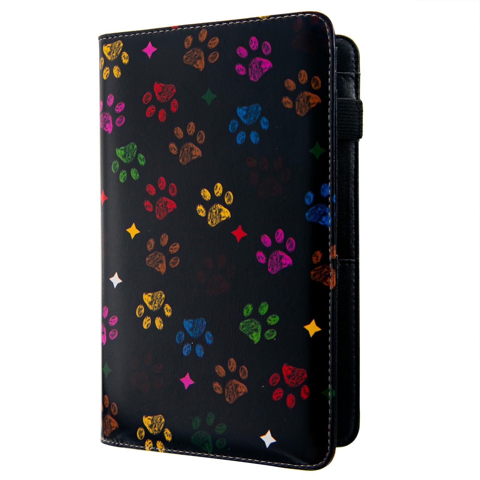 ACdream Server Book For Waitress - Leather Money Organizer With Zipper Pocket, Check Holder, Pen Loop, Glitter Pink Design