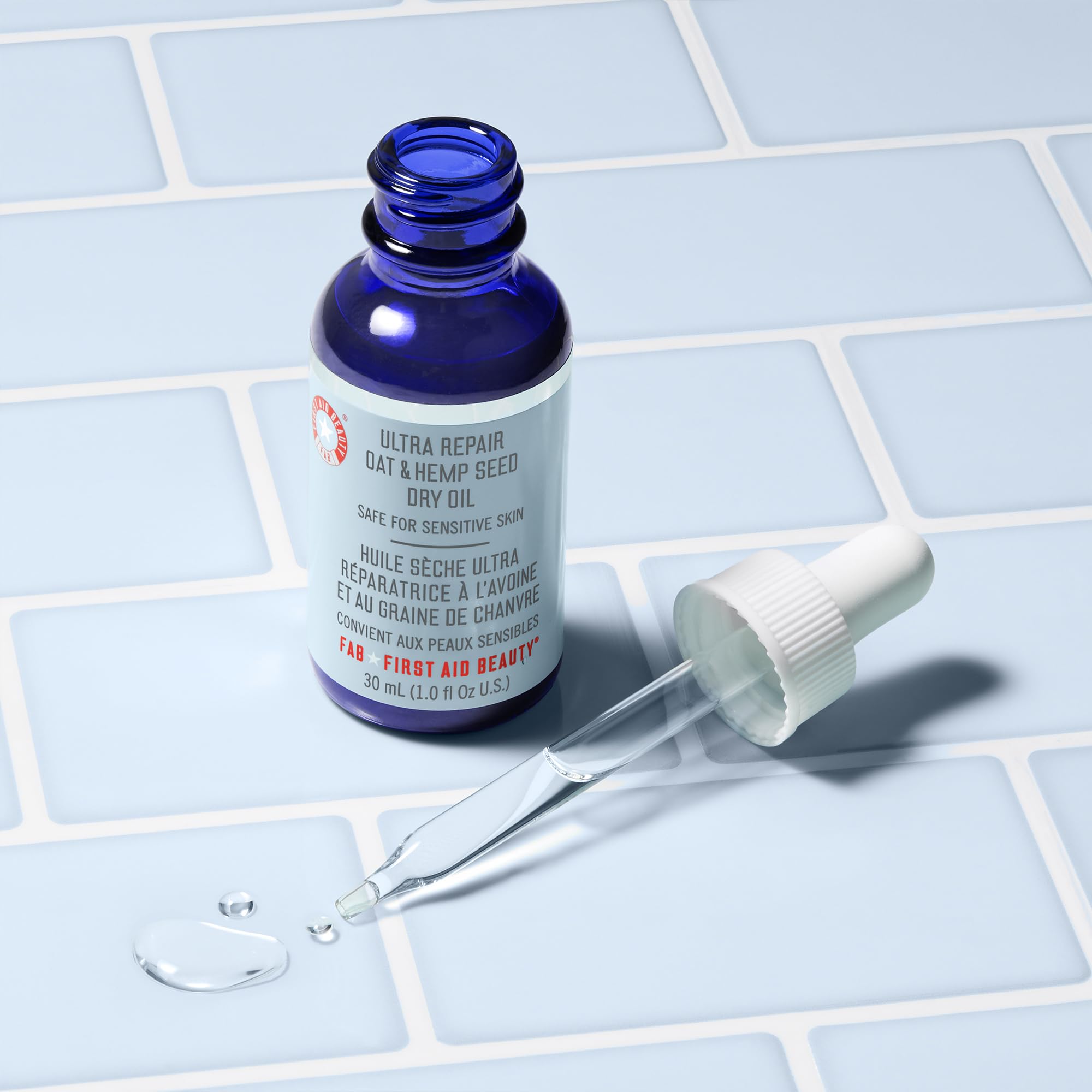 First Aid Beauty First Aid Beauty Ultra Repair Suchy olej z owsa i nasion konopi, 1 oz 1 uncja