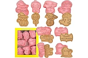 Crethinkaty Halloween Cookie Cutter Set