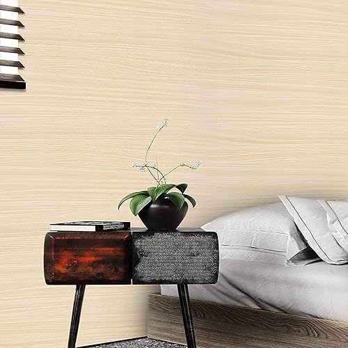 Miniatura 3 de Papel de contacto de grano de madera de arce para despegar y pegar, 17.7 x 236 pulgadas, extraíble, autoadhesivo, decorativo, papel tapiz de madera,