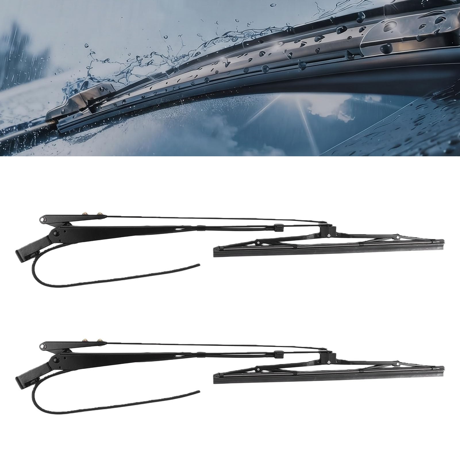 Wycieraczka Przednia, Strona Kierowcy i Pasażera, do T800 | Replacement Wiper Arm with ABS Material, Left/Right Fit for T600 T660 T800