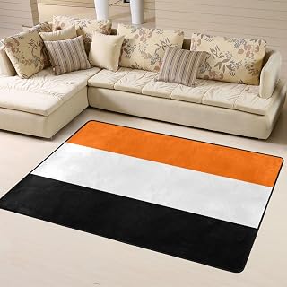 Flag of Cabinda Province Area Rug 4x6 Feet Rugs for Living Room Bedroom Soft Indoor Floor Rug Non-Slip Carpet