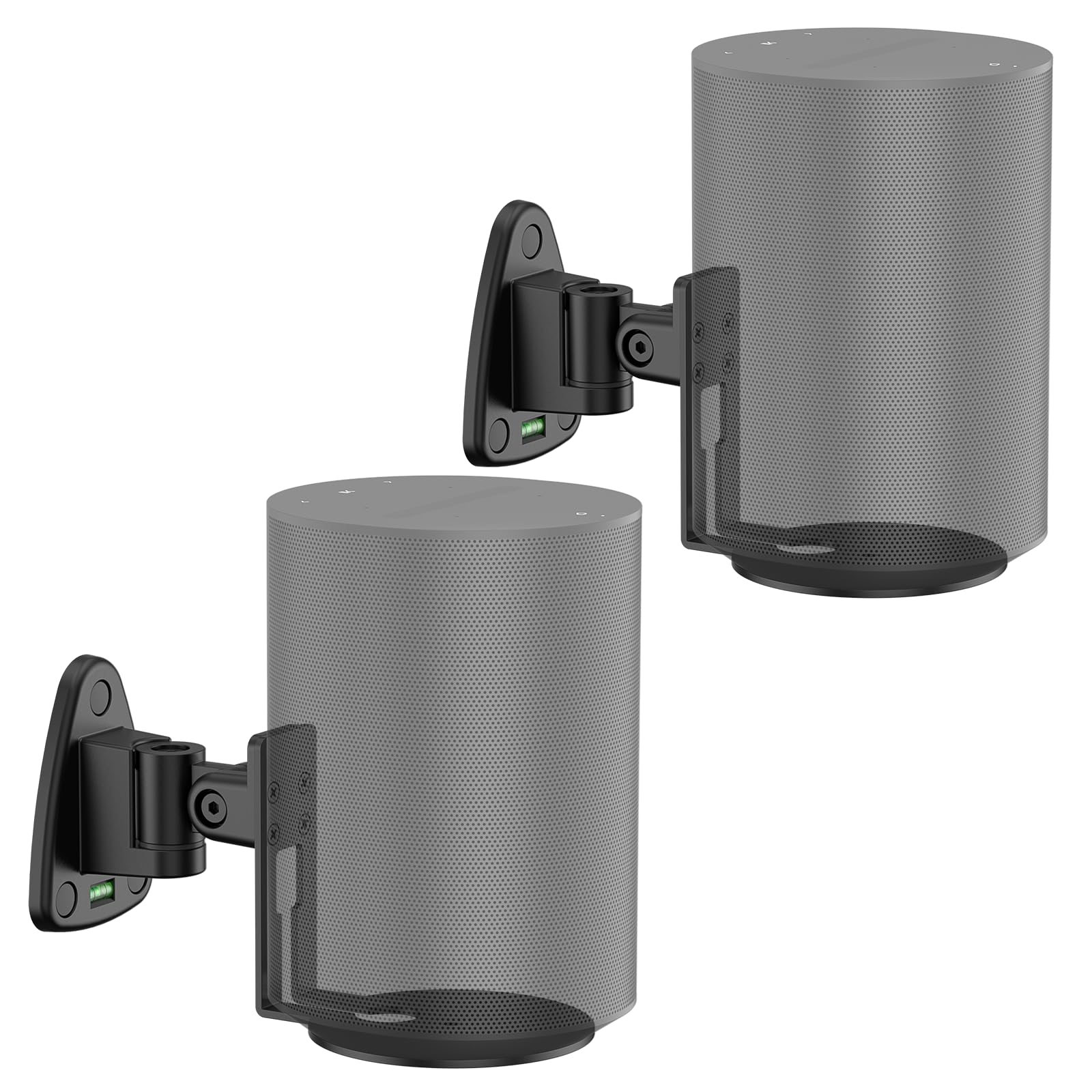 Supporto per altoparlanti Sonos Era 100 da parete, supporto per altoparlanti inclinabile e orientabile per supporto Sonos Era 100, resistente supporto da parete per altoparlanti fino a 10 kg, coppia