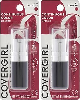 COVERGIRL Lápiz labial de color continuo rojo...