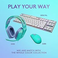 Vista 8 de Logitech G 305 Lightspeed Ratón inalámbrico para juegos, sensor Hero 12K, 12.000 DPI, ligero, 6 botones programables, 250 horas de duración