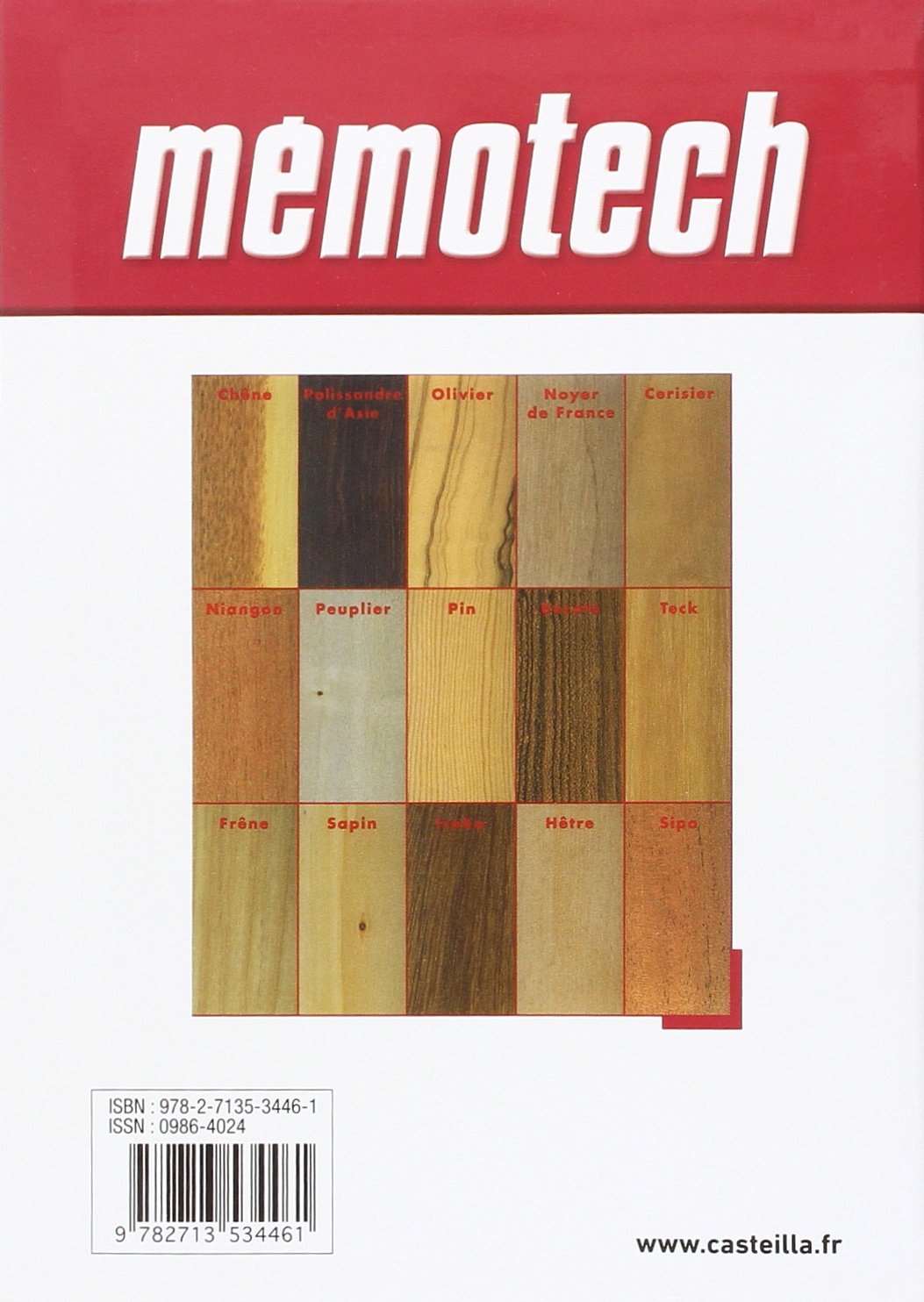 Mémotech bois et matériaux associés (2013)