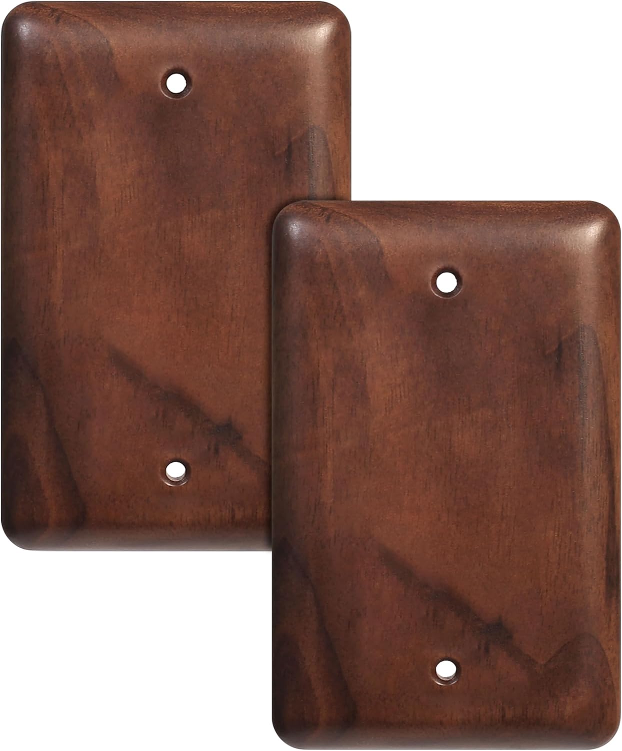 4-Pack Single Toggle Light Switch Cover Plate,Decorative Single Toggle Wall Plate for Rustic & Contemporary Interiors