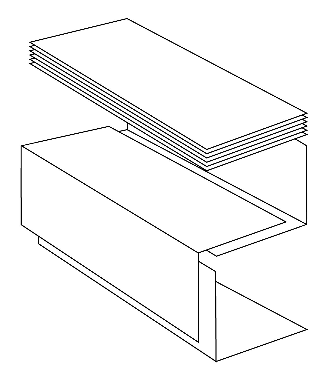 Bartscher Dispensador de toallas de papel para montaje en pared - 850006