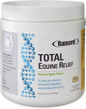 Ramard Total Equine Relief Horse Joint Supplement, Apple Flavor, 4.5 oz