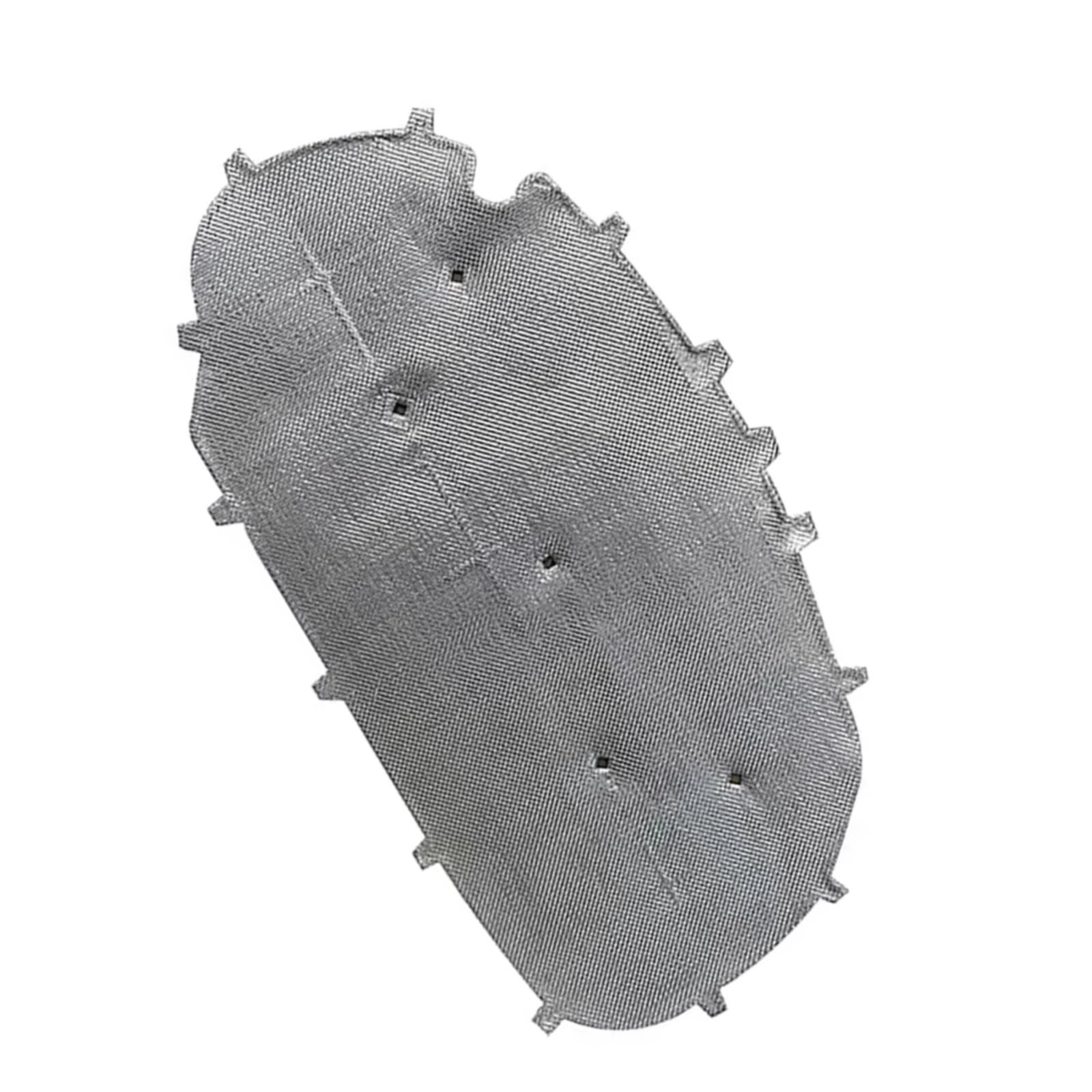 Sound Bonnet Insulation​ Car Front Engine Hood Insulation Pad Heat Sound Cotton Soundproof Mat Cover Foam Fireproof Compatible with Vw for Golf 6(Silver)
