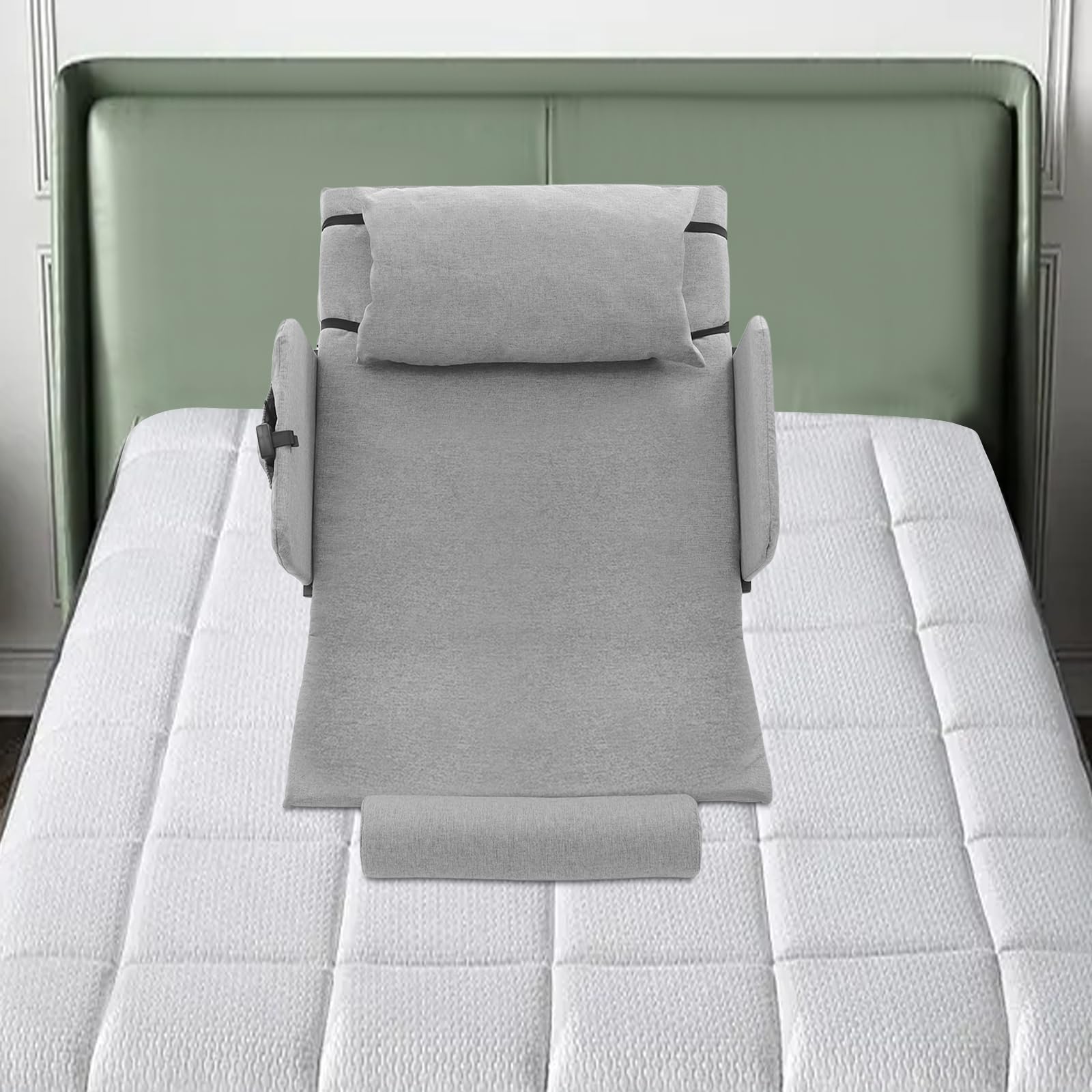 Cama para personas mayores ajustable eléctricamente Cosy Lift para levantarse de la cama, respaldo ajustable con mando a distancia, adecuado para cama de cuidado doble