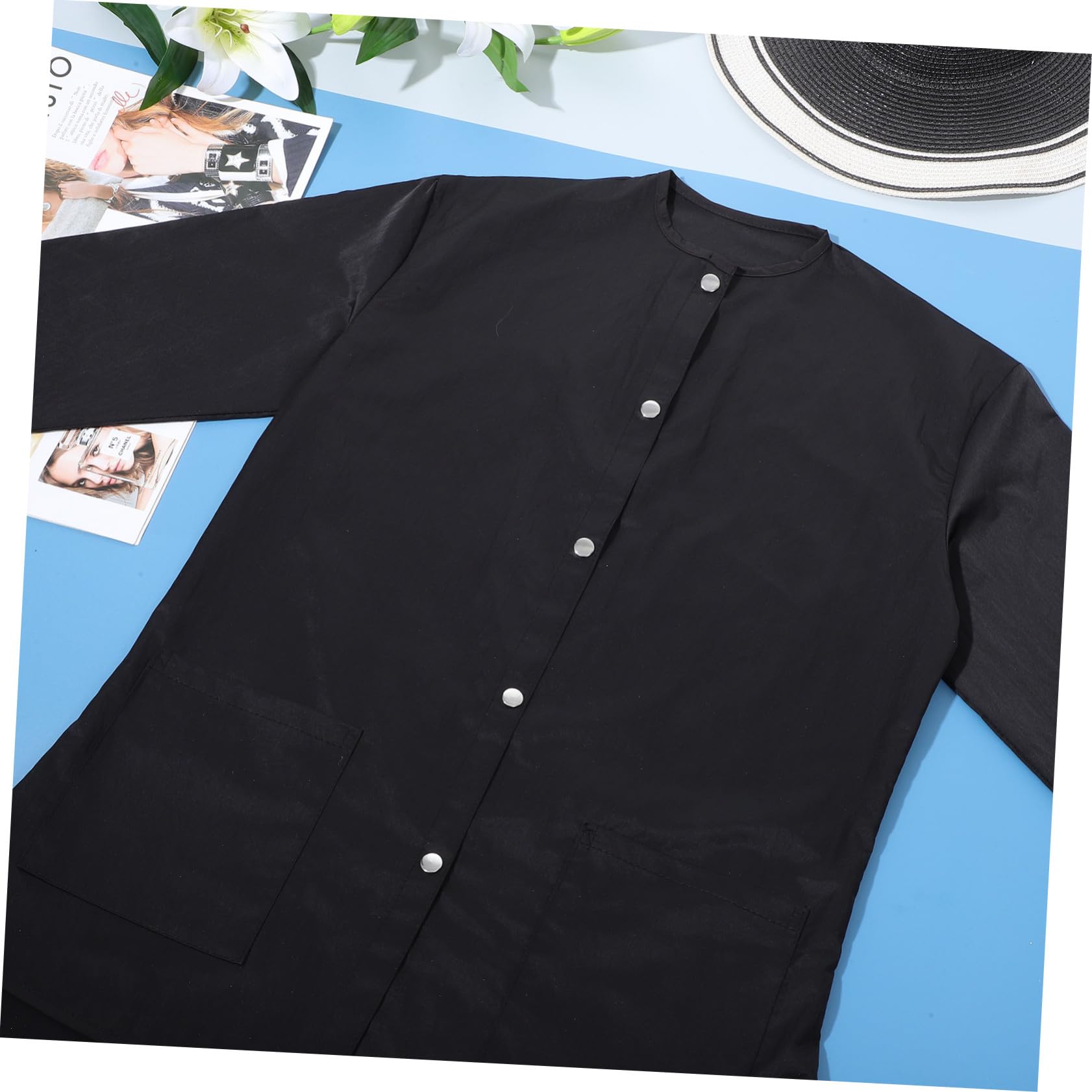 Ropa de Trabajo de Manga Larga Talla Única Fibra Negra