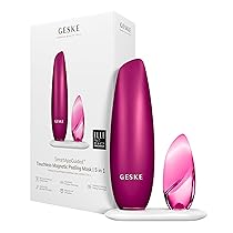 GESKE | Maschera peeling magnetica 5 in 1 SmartAppGuided™ | Maschera facciale magnetica | Rimuove le impurità | Maschera per il viso | Pulizia dei pori | Adatta a uomini e donne