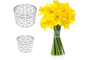 Spiral Ikebana Stem Holder Ring for DIY Flower Vases and Arrangements