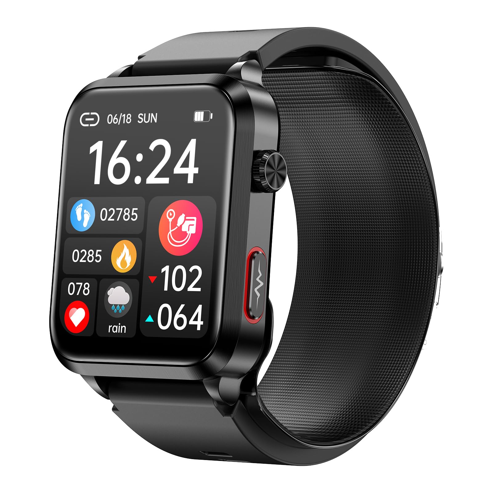 Smart Watch pour Hommes Et Femmes, ÉCran Retina HD De 1,92 Pouces, 100+ Modes Sport, 30+ Langues, Bluetooth 5.0ble, Algorithme Intelligent AI, Batterie 30 Jours, ECG Insights, pour Spo2