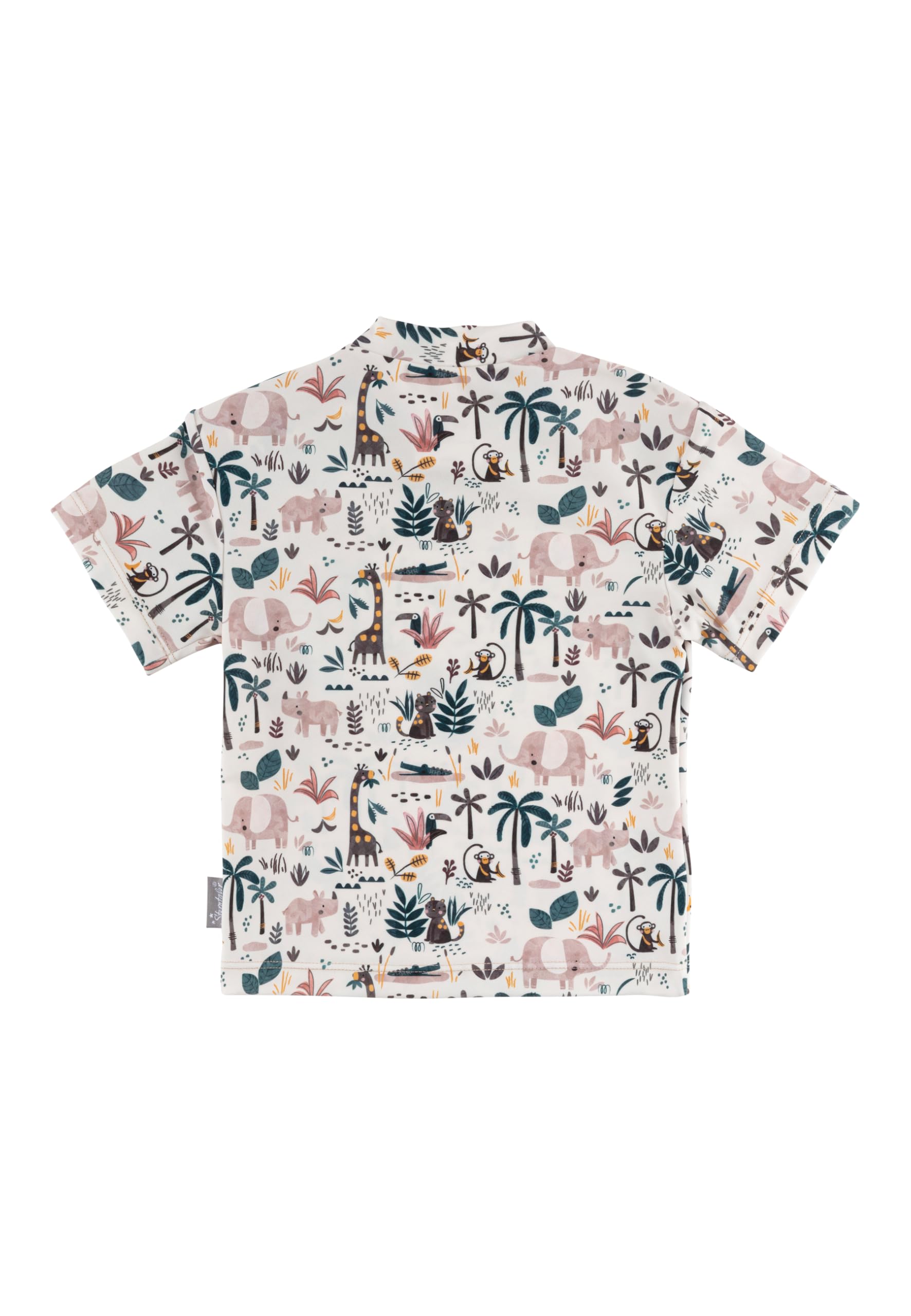 Sterntaler Badeshirt Kurzarm Safari Set di Costume a Maglietta Bimbo 0-24 (Pacco da 1)