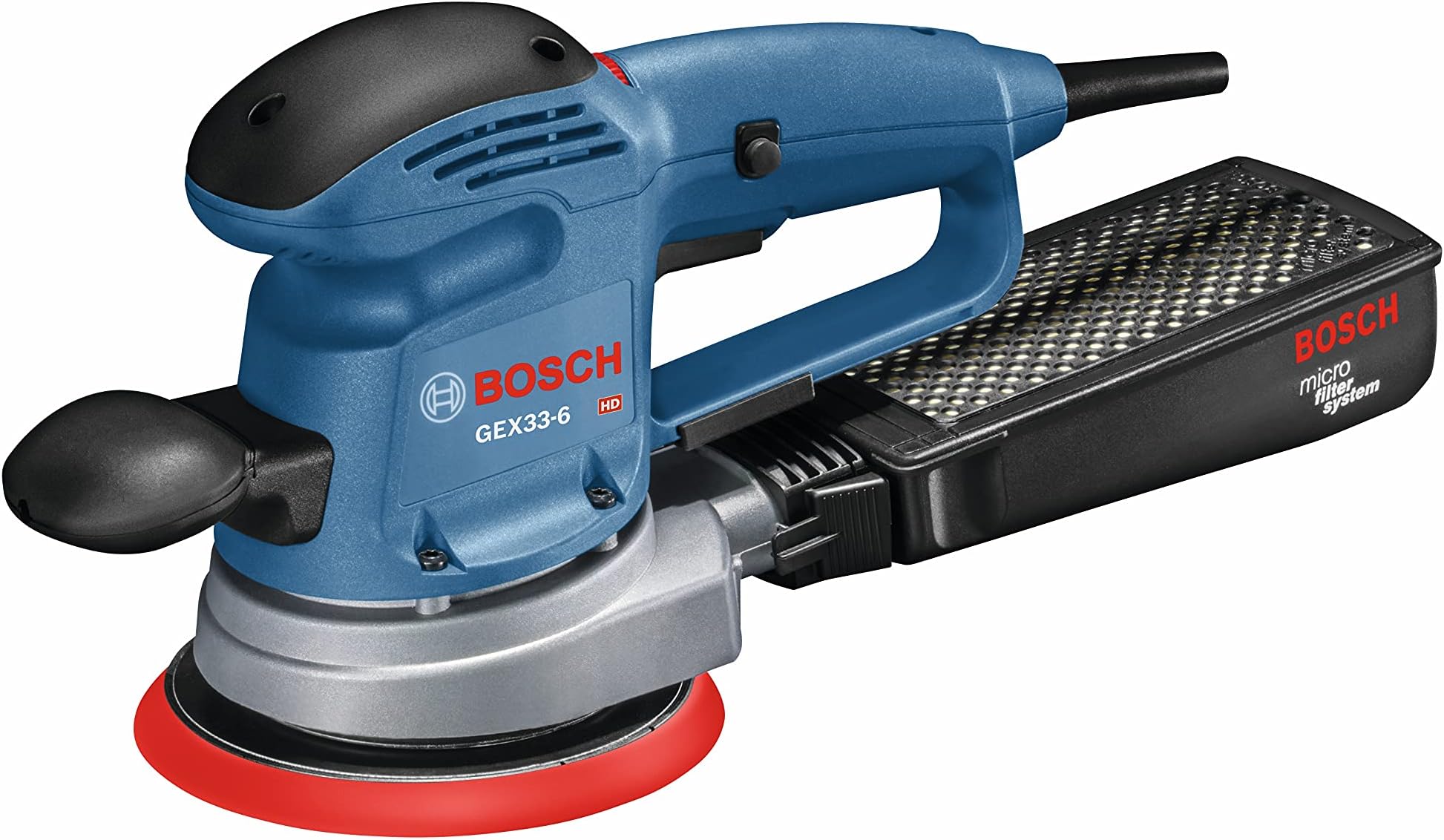 BOSCH GEX33-6N 6 In. Multi-Hole Random Orbit Sander/Polisher