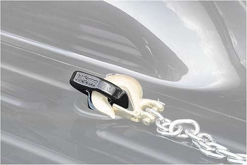 Miniatura 4 de CURT 60617 OEM Puck System Gooseneck Safety Chain Anchors, 30K, Select Ram 2500, 3500, CARBIDE BLACK POWDER COAT