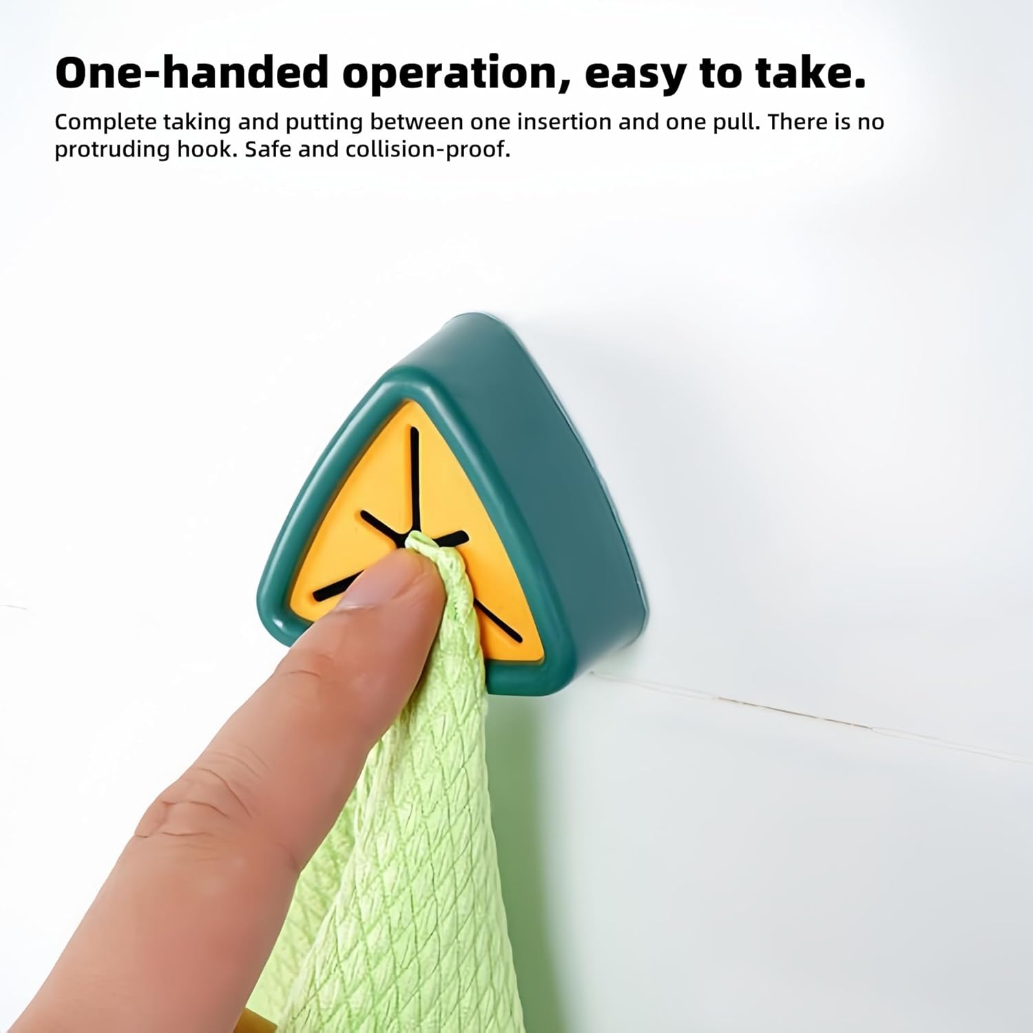 Generic Plastic Towel Hooks, Modern Minimalist Design, 3 Pack, Gray, Wall Mount, Kitchen & Bathroom Holder, Decoration