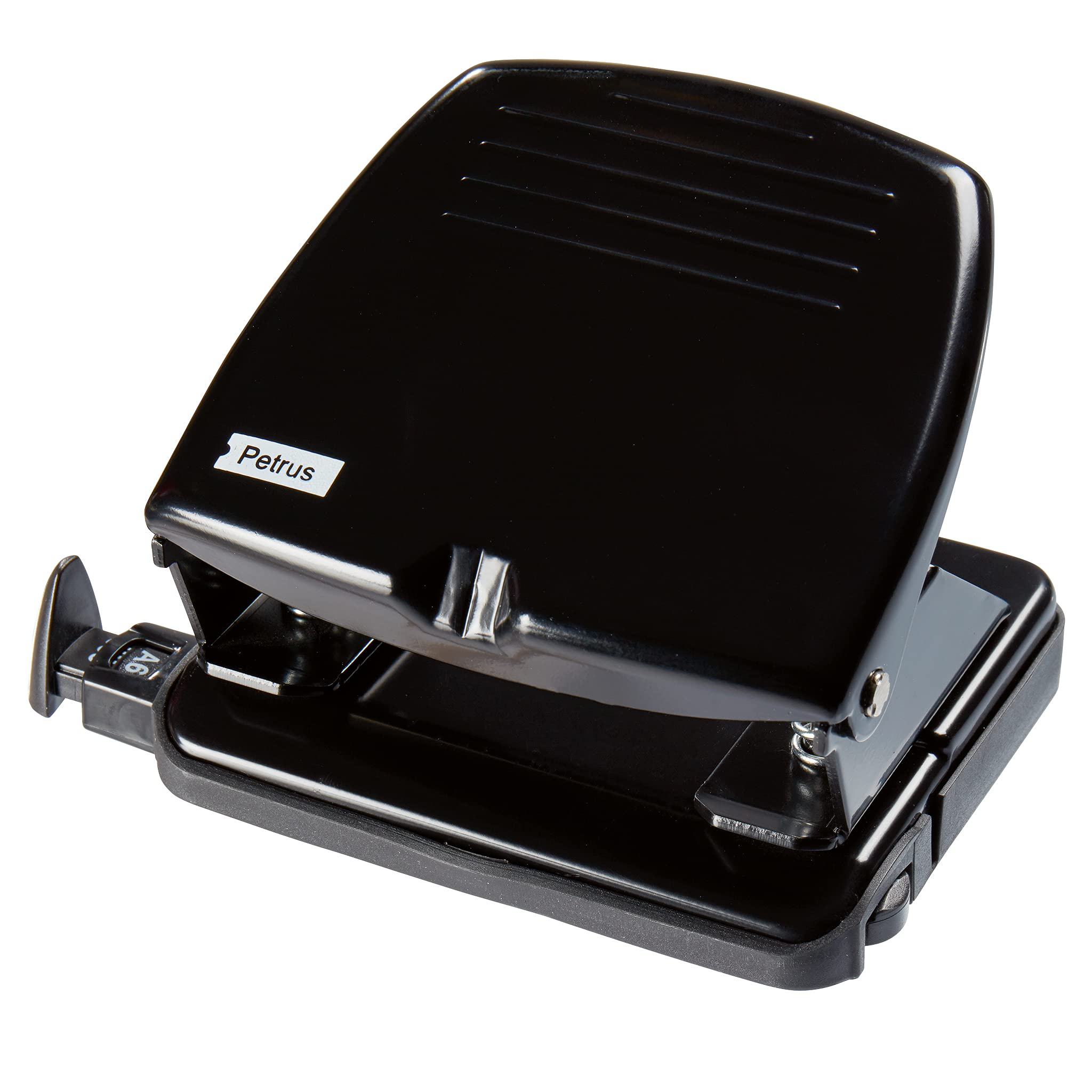 Taladrador petrus 65 color negro capacidad 20 hojas