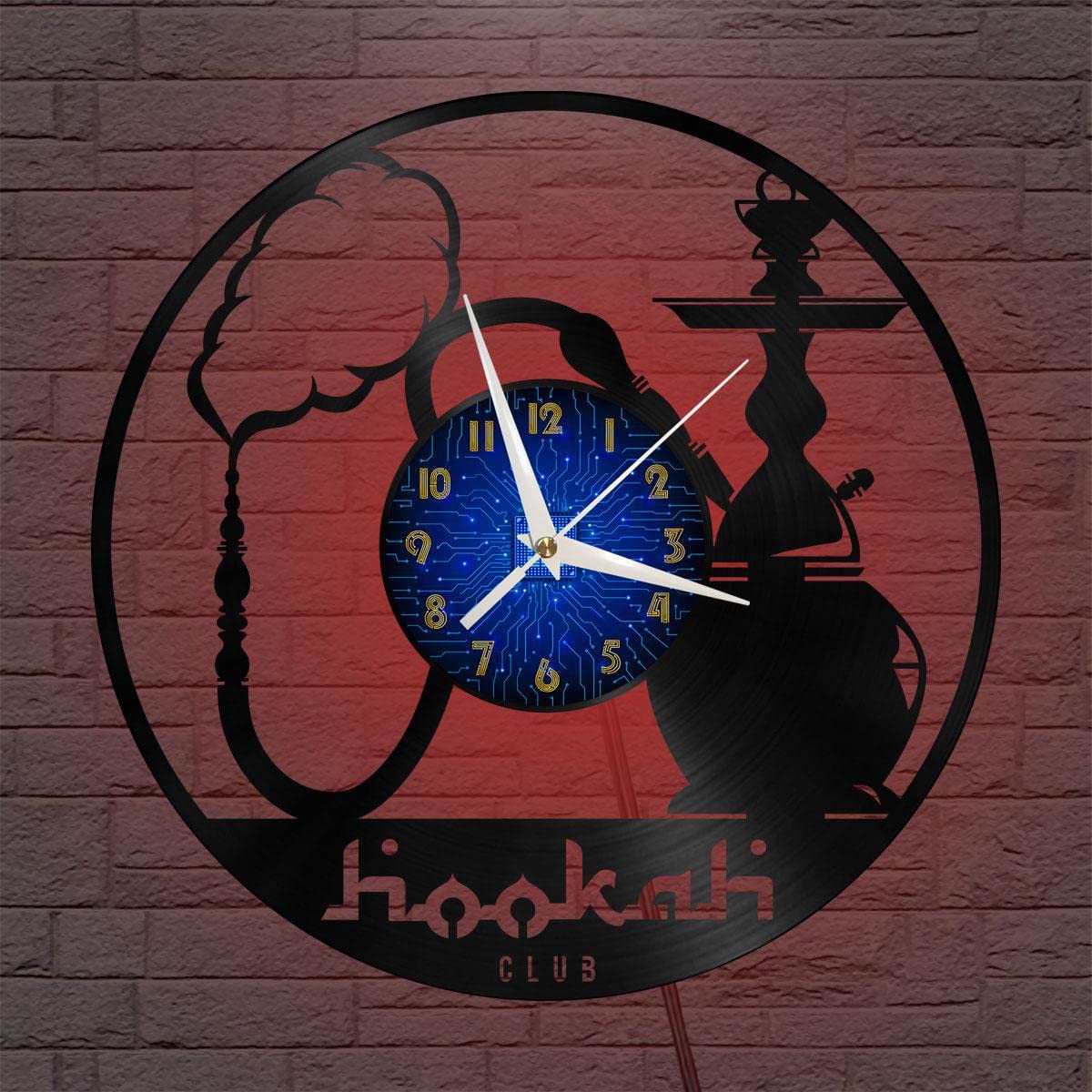 Horloge murale en vinyle silencieuse, oubliez les tics-tacs dans la chambre à coucher