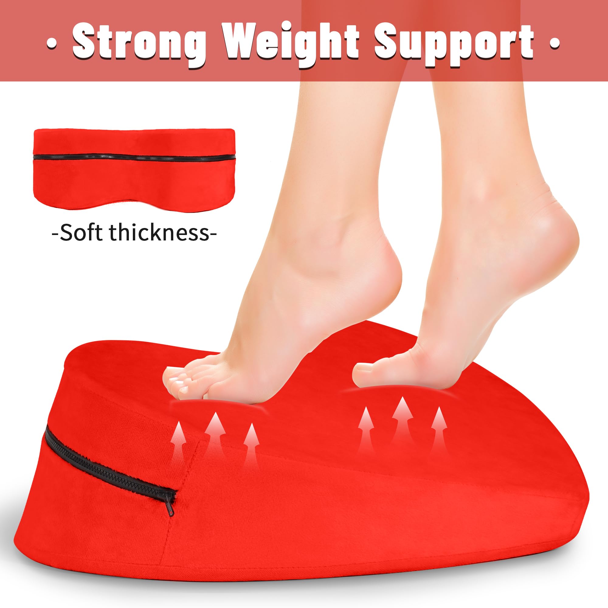 Sex Pillow Foam Heart Pillow Sex Position Pillow for Adults Sex Cushion Sex Furniture for Bedroom Couples Sex Toys