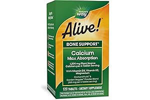 Nature's Way Alive! Calcium Max Absorption - Support Strong Bones*