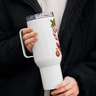 Trending Six Seven Meme Christmas 67 Santa Funny Christmas Stainless Steel Travel Tumbler