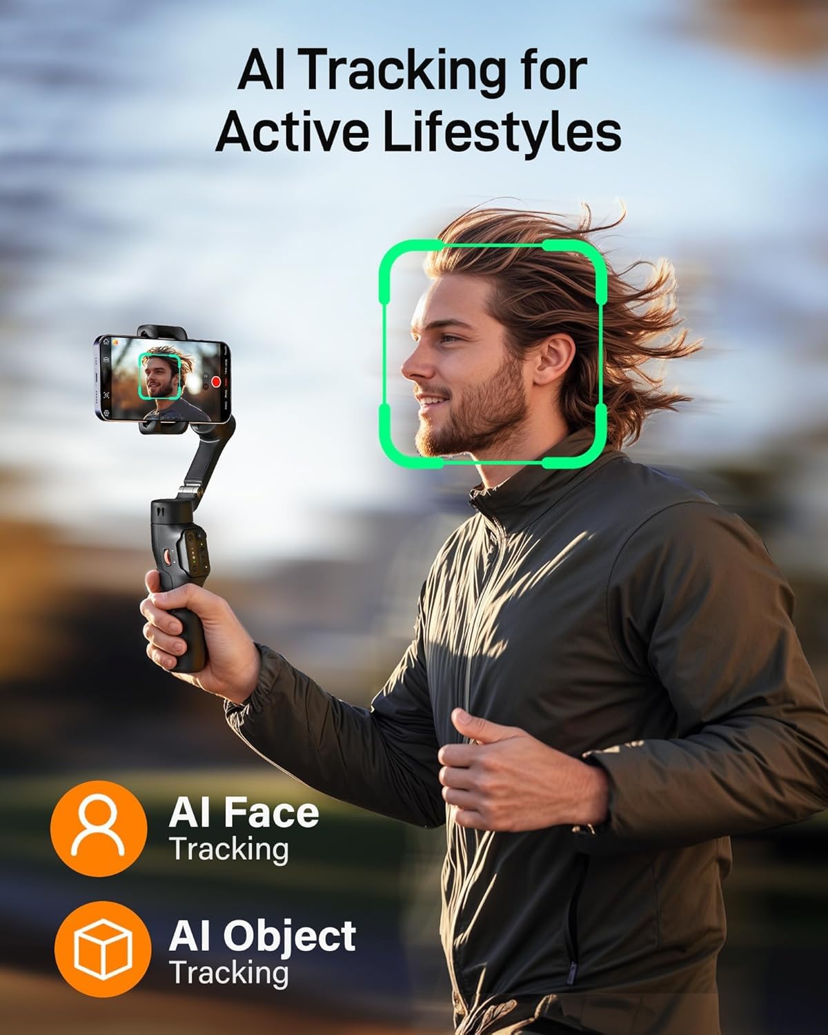 hohem iSteady X3 SE - Stabilizzatore cardanico per iPhone, stabilizzatore per telefono con telecomando staccabile, portatile, pieghevole, a 3 assi, per Android e iPhone 16 15 Pro Max, ideale per