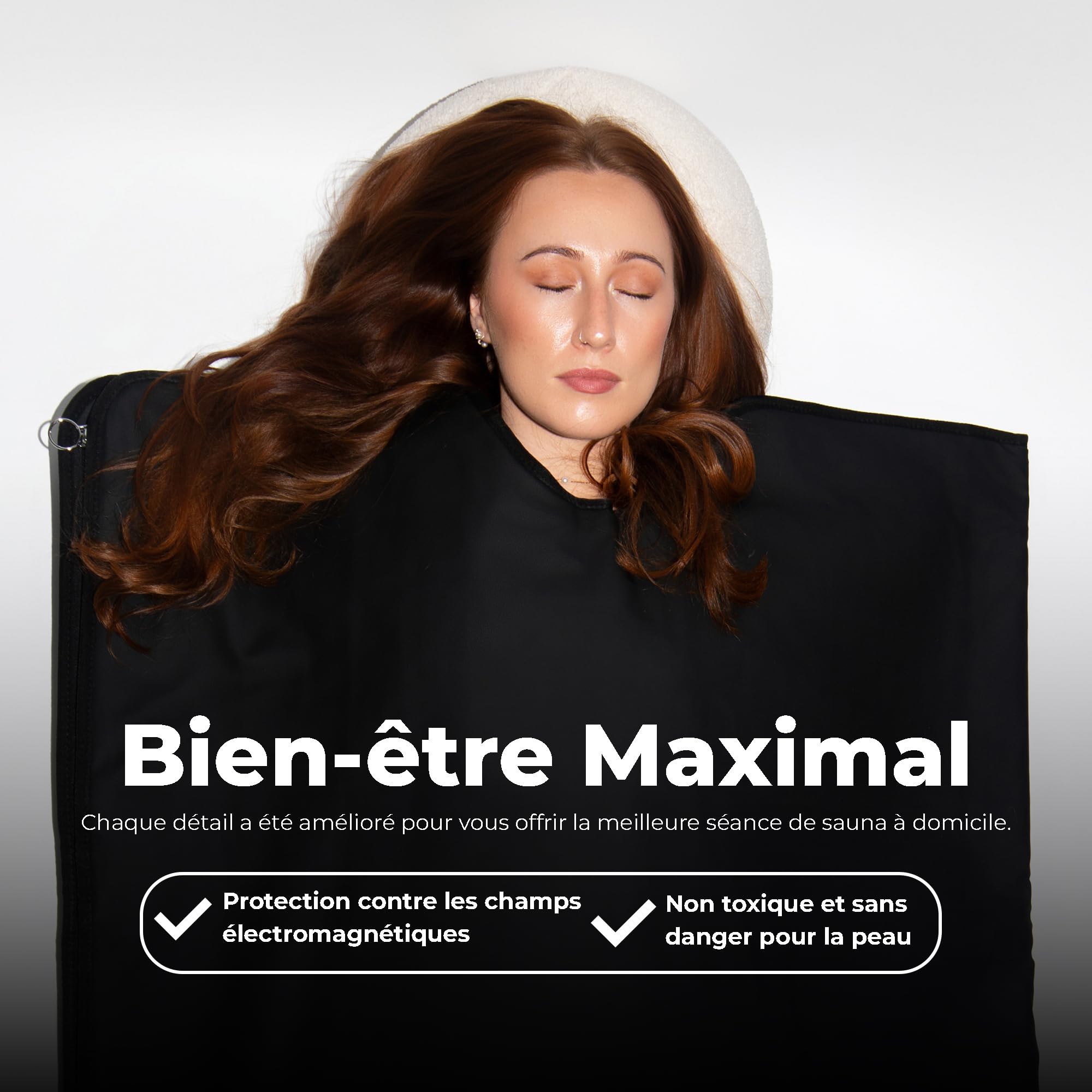 Nebula Couverture De Sauna Infrarouge 500W Pour Détente Et Détoxification