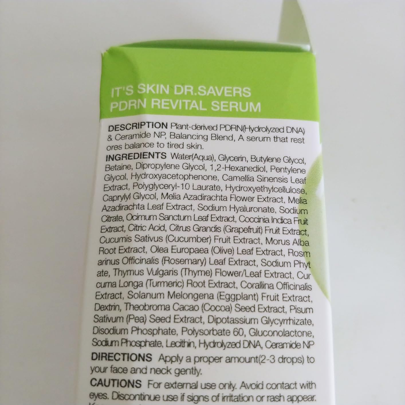 It'S SKIN Dr.Savers Bifida Silky Face Serum 1.01fl.oz, Skin Barrier Repair, Derma Probiotic Serum, Tocopherol, Lightweight, Non-Sticky, Skin Firming and Elasticity, Personalized Korean Skincare