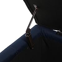 Vista 22 de Banco otomano con espacio para almacenamiento., Marrón