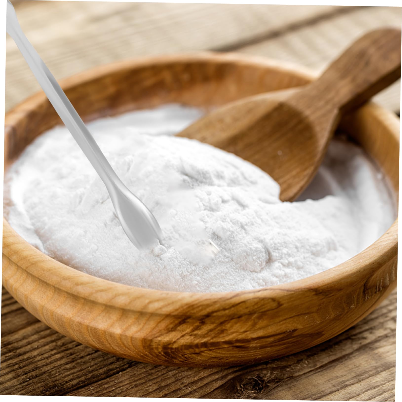 Mini Cuillères à Usage Médical en Acier Inoxydable 10 Cuillères de Laboratoire Argentées à Double Tête, Robustes pour Prélèvement et Expérimentation en Laboratoire