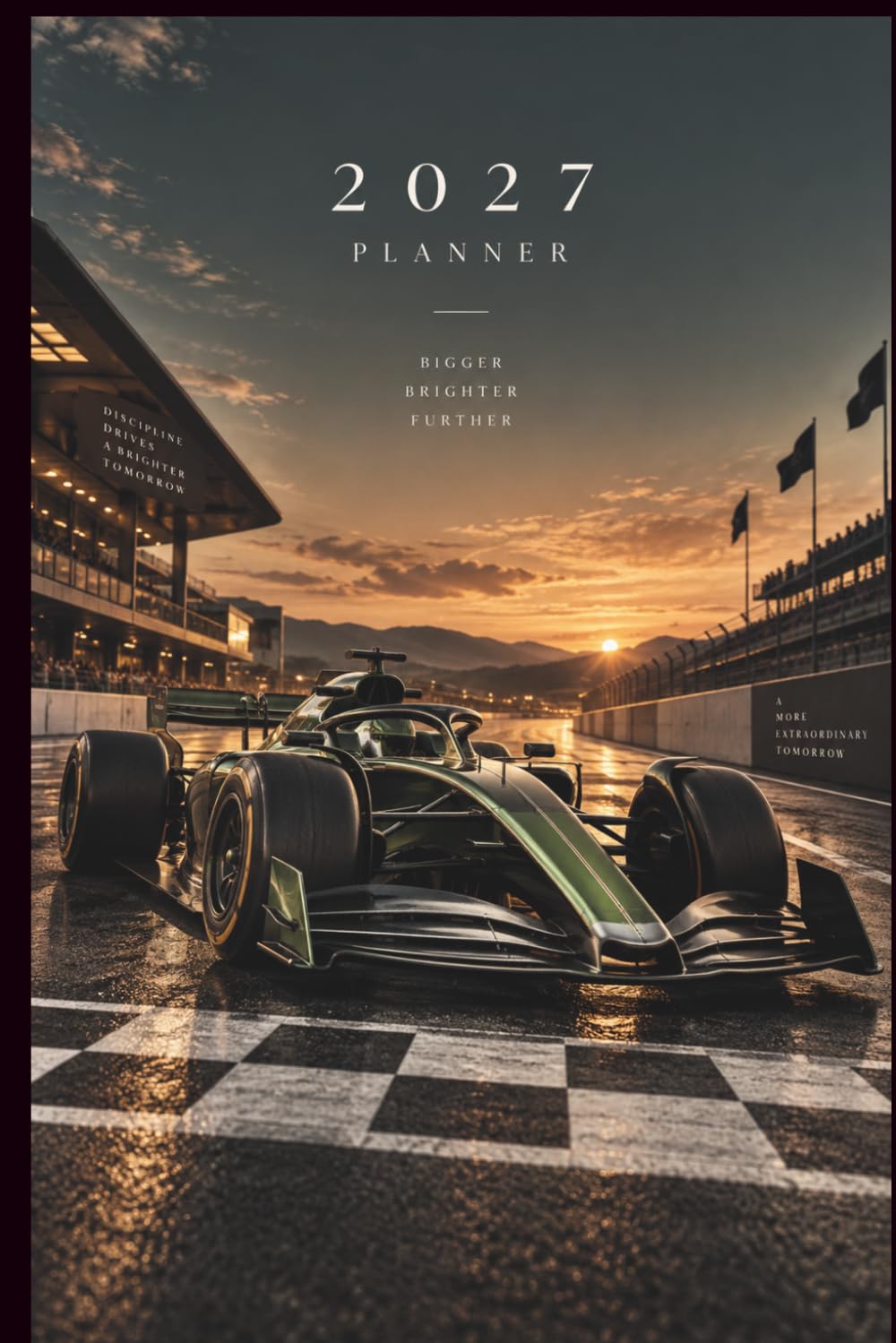 The ultimate 2027 Racing Planner - PREMIUM color paperback first edition