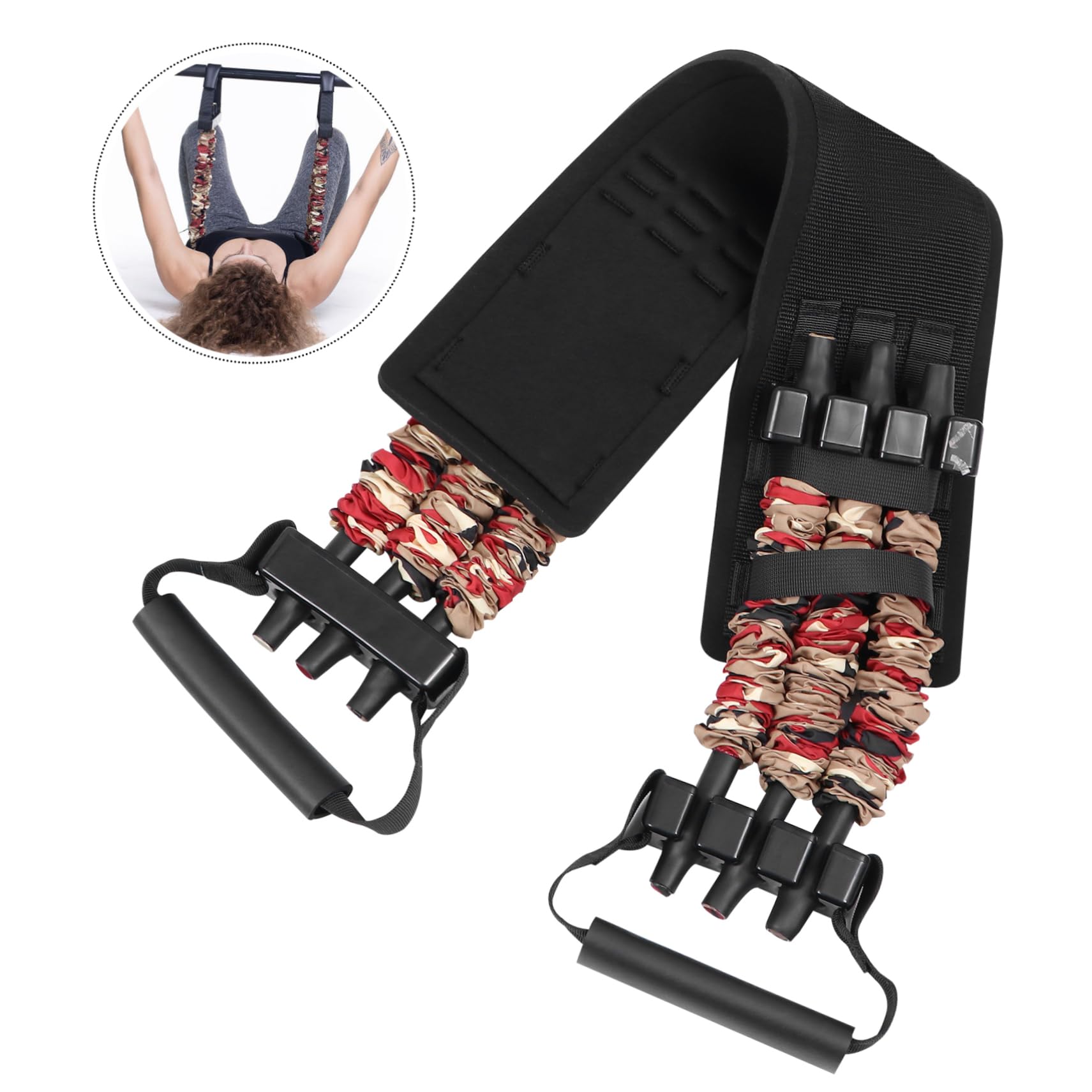 Gatuida Elastisches Brustmuskel-trainingsband Widerstand Fitness Expander Für Bankdrücken Zuhause Büro Gym Sportgeräte