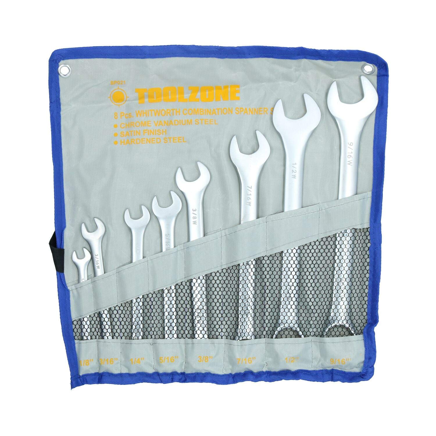 BSW British Whitworth Combination Spanner Wrench + Deep Sockets 17pc Set