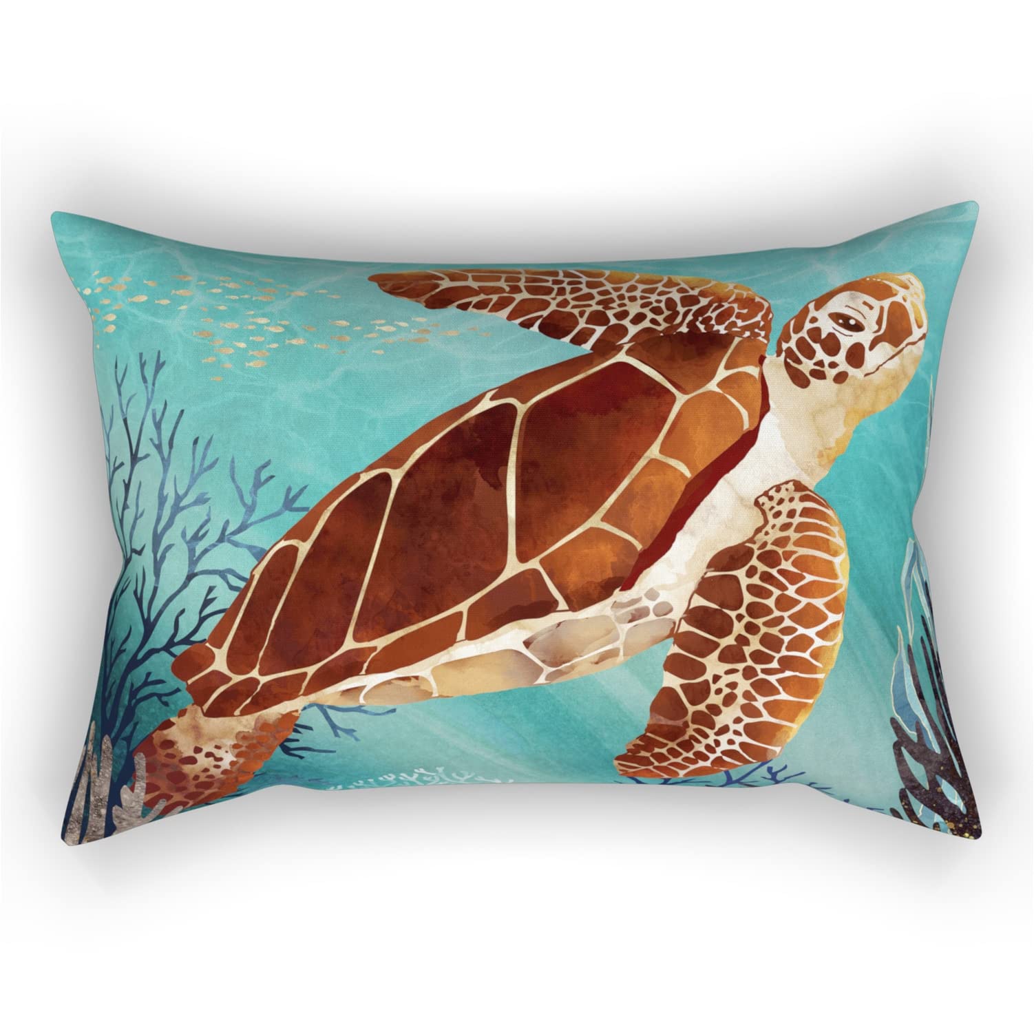 large turtle pillow