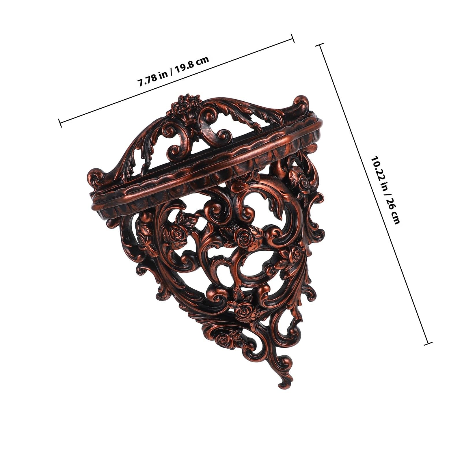 Estante Flotante de Pared Metálico Estilo Nórdico Soporte de Almacenamiento para Sala de Estar Estante Decorativo para Cocina y Hogar Diseño Resistente y Capacidad Amplia