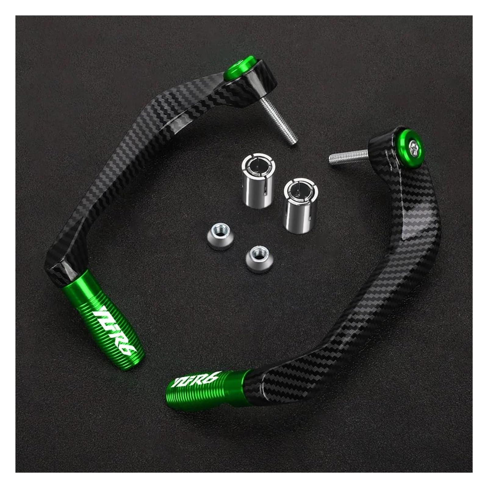YUHOW Motorcycle Joystick Guards for YZFR6 YZF-R6 YZF R6(Green)