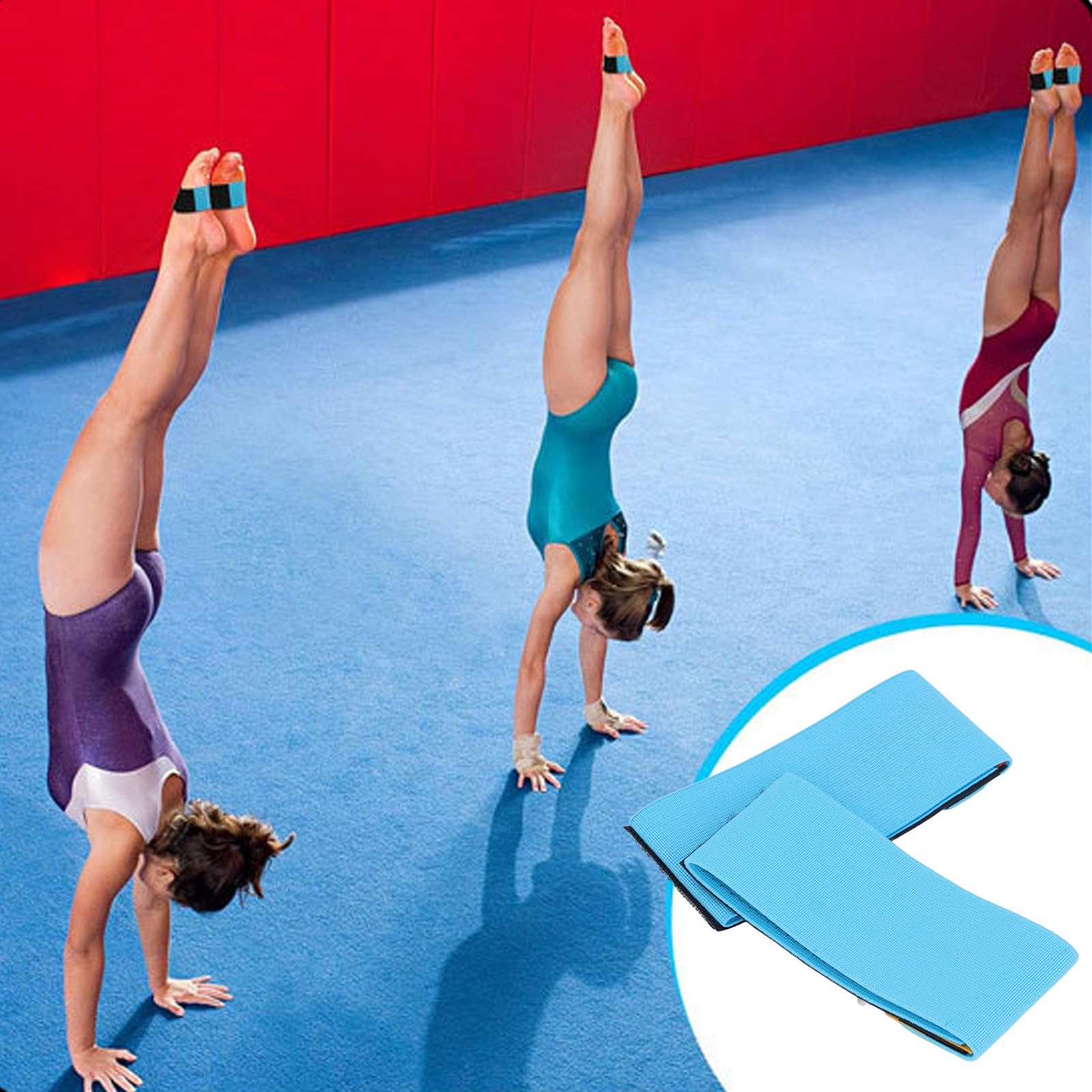 2 cinghie per ginnastica alla caviglia multiuso per allenamento Aid