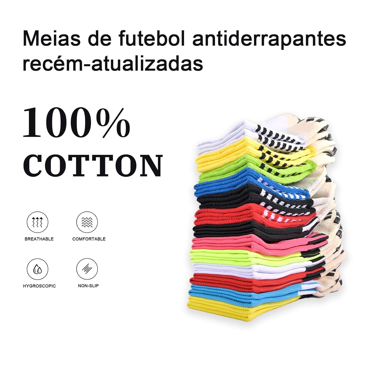 Meias de futebol de tubo médio masculinas multifuncionais meias esportivas de basquete de corrida em promoção! Veja a oferta e mais achadinhos de Moda íntima 9 Hoje é o melhor dia para comprar Meias de futebol de tubo médio masculinas multifuncionais meias esportivas de basquete de corrida com aquele preço maroto! Promoção! Aproveite a oferta! 9