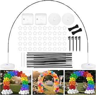 Balloon Arch Kit Stand Foldable storage, 9FT Height & 10FT Width Adjusta...