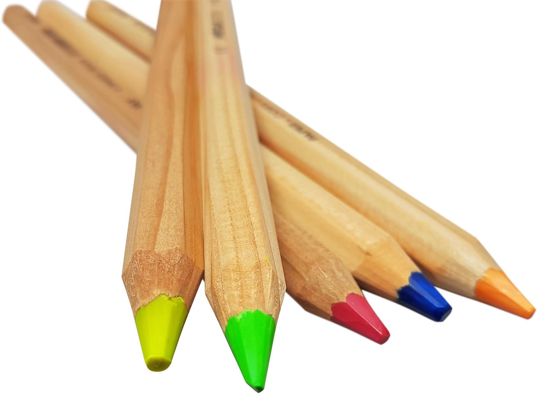 Stubby Pencil Studio Eco Highlighter Pencils Set of 6