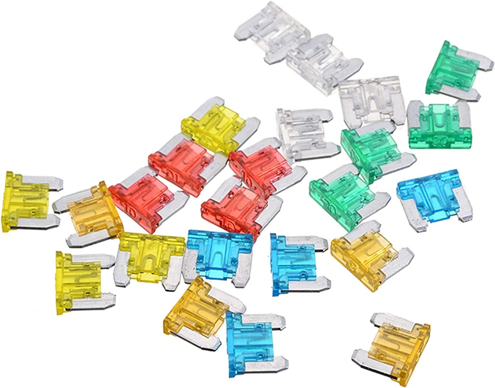 10 Fusibili Piatti Mini Corte, 8,7X10,9X3,8mm, 12V 24V Max 32V Per Auto - Foto 3