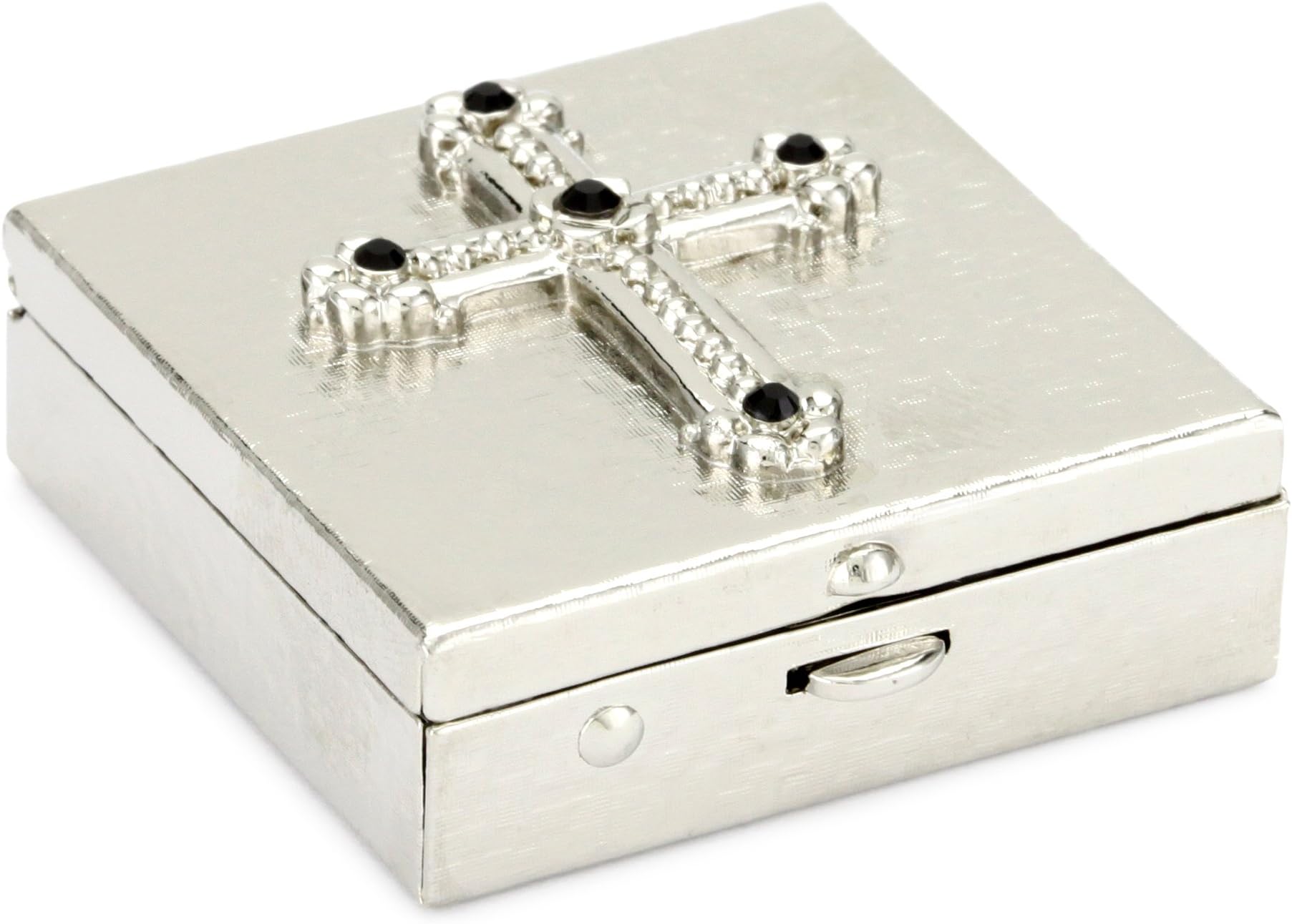 The Vatican Library Collection Cross Embellished Petite Pill Box