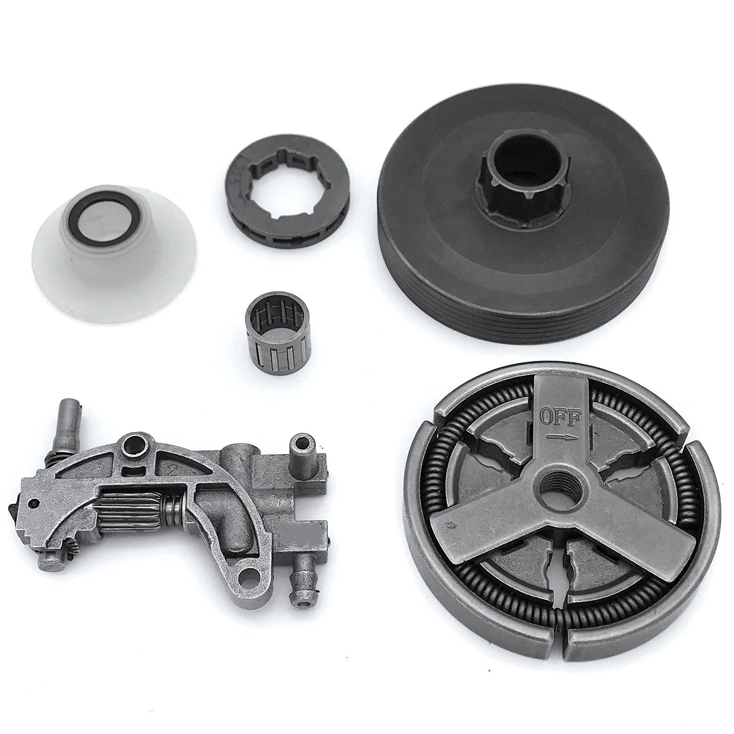 Rueda Dentada del Embrague Tambor para Chinese 4500 5200 5800 45Cc 52Cc 58Cc Motosierra
