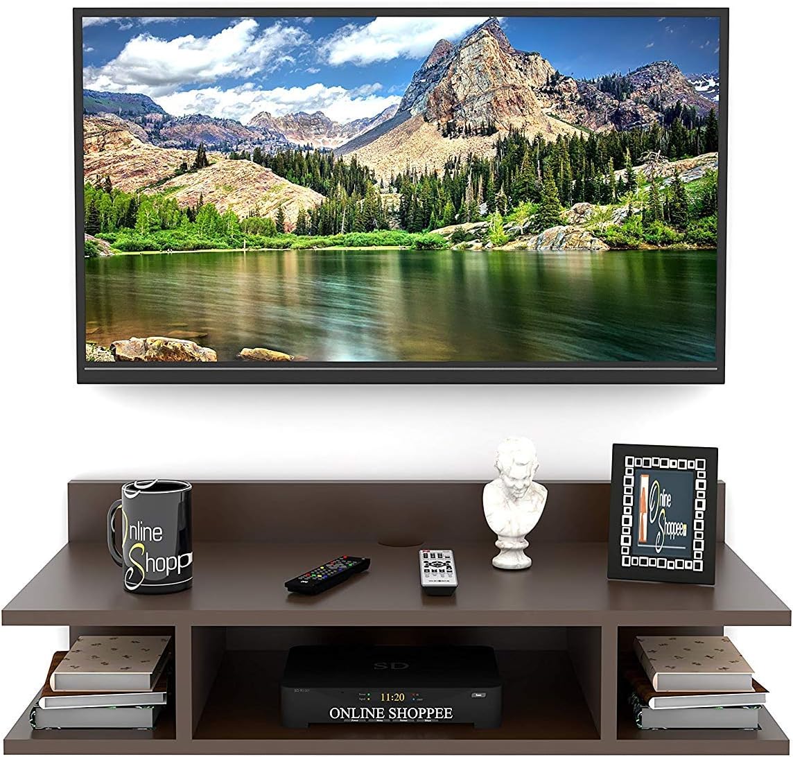 Onlineshoppee Tilfizyun Entertainment Unit Table with Set Top Box Stand for Upto 32 Inch TV