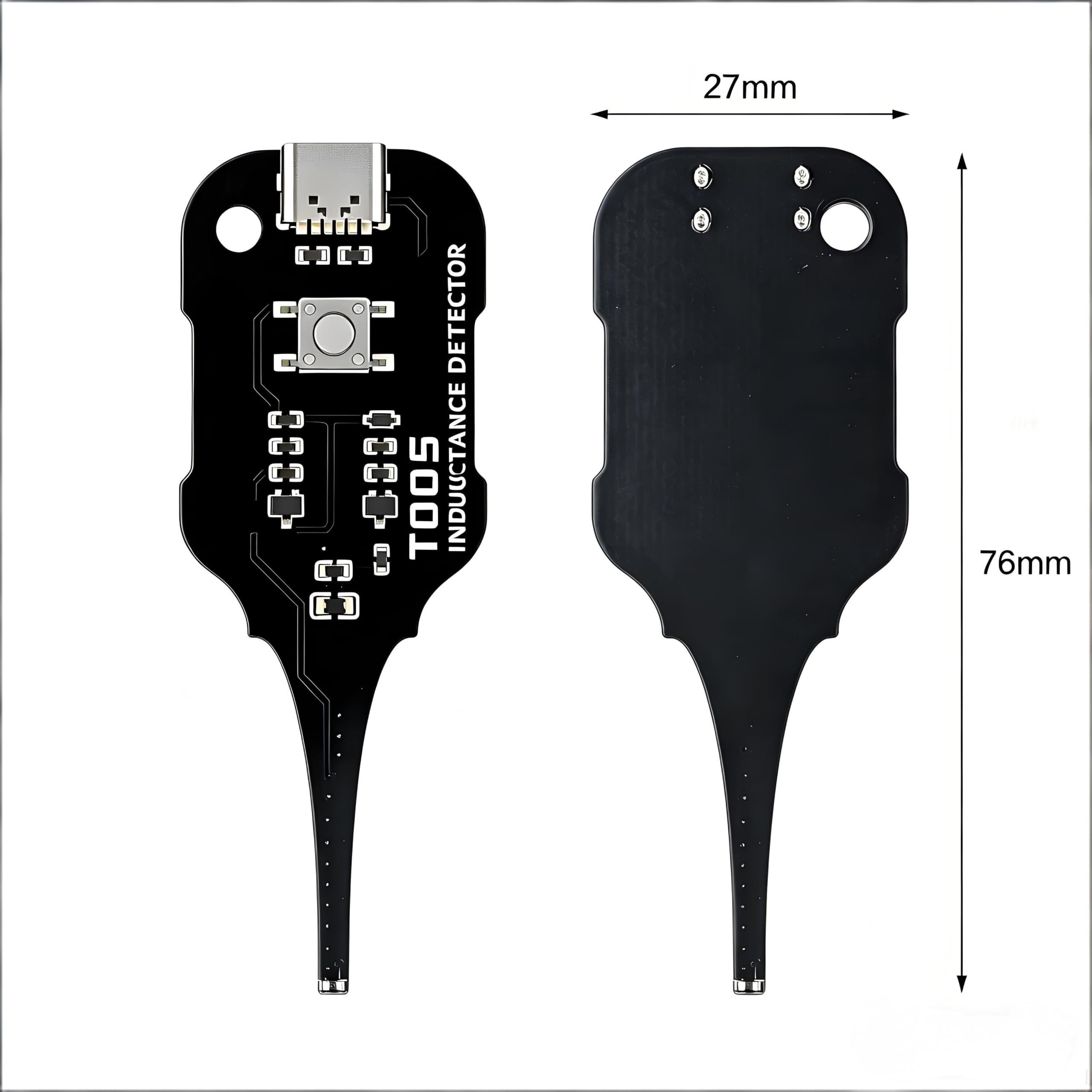 Tester Induttori Circuito Portatile Tester di Induttanza per Induttori Tester Bobina Scheda Madre Induttanza Rilevatore di Test per Riparazione PCB Manutenzione Elettronica